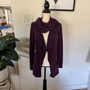 Cynthia Rowley Elegant Purple Women's cashmere Sweater